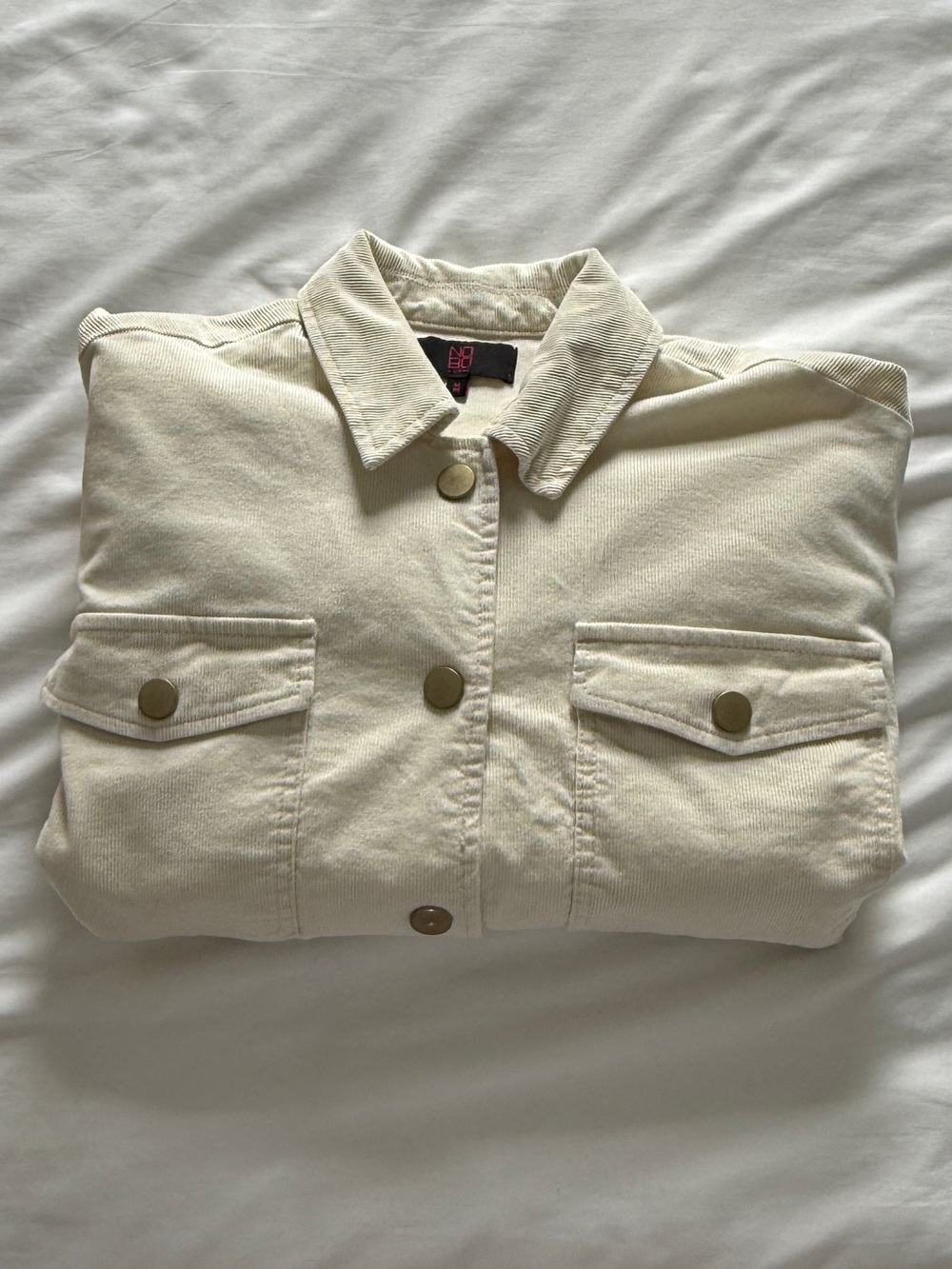 NOBO Cream Button-Front Jacket - Picture 12 of 12